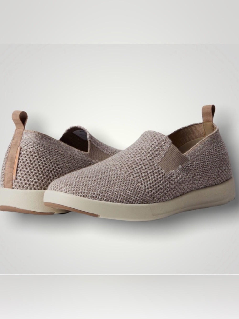 WOOLLOOMOOLOO Suffolk Natural Shoes Sneakers Merino Wool EUC Size 38 US 7.5-8